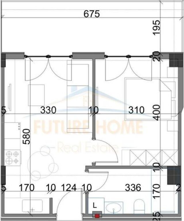 Shitet Apartament 1+1 , Kompleksi Viva