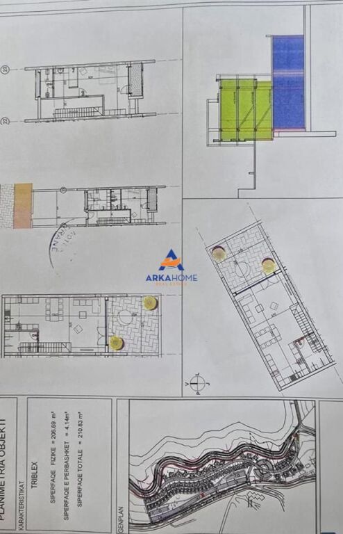 SHITET TRIPLEX 211 M² FARKË 390.000 €
