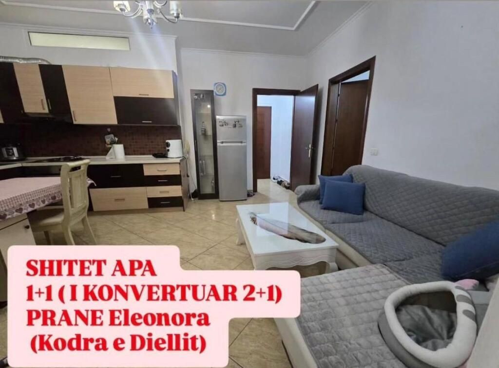 Shitet apartament 1+1 i konvertuar ne 2+1 ne selite rruga e Kodres se Diellit 2