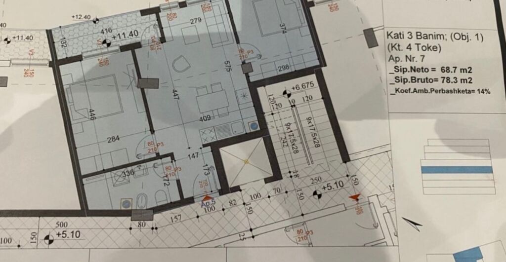 🏢 SUPER OCCASIONE - APPARTAMENTO 2+1+ parcheggio IN VENDITA – Rruga e Dibrës (fase buca)
