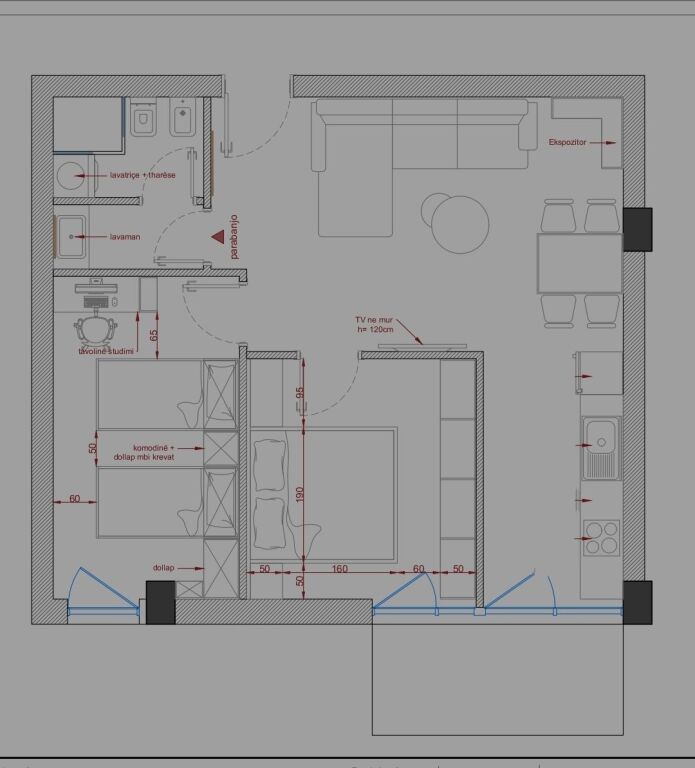 🔥 OKAZION Ali Dem  – SHITET APARTAMENT 2+1 (KOMPLEKS I RI) 🔥