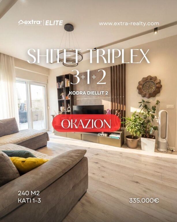 🔥OCCASION🔥 Apartment 3+1+2 for sale, Kodra e Diellit 2