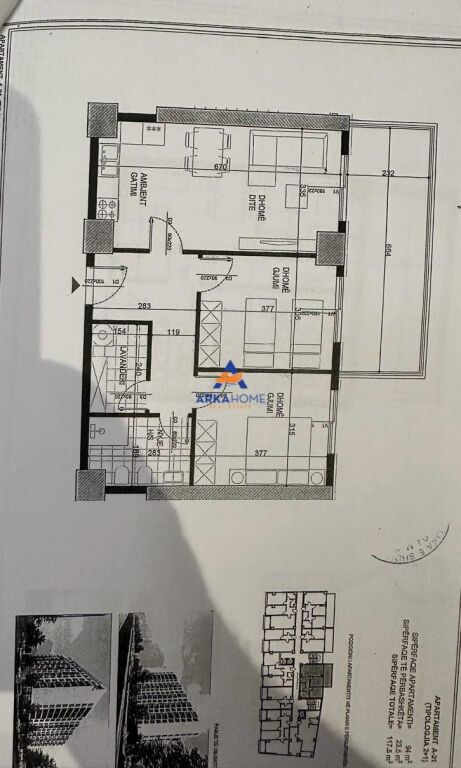 VENDESI APPARTAMENTO 2+1+BALCONE " EX CAMPO DELL'AVIAZIONE " 182,125 EURO