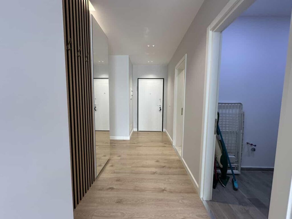 Apartment 2+1+2 with veranda sea view