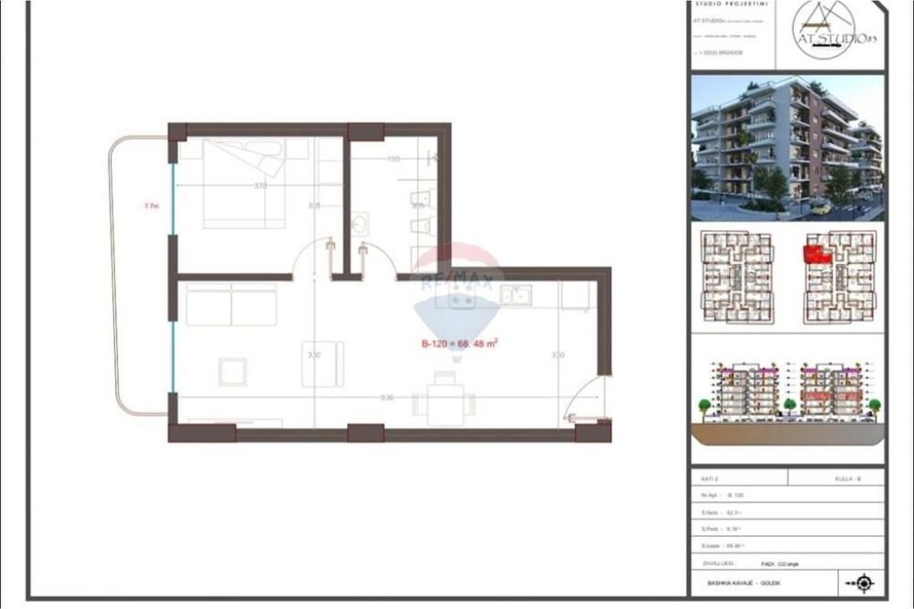 Appartamento - In Vendita - Golem, Durrës 85,000 €