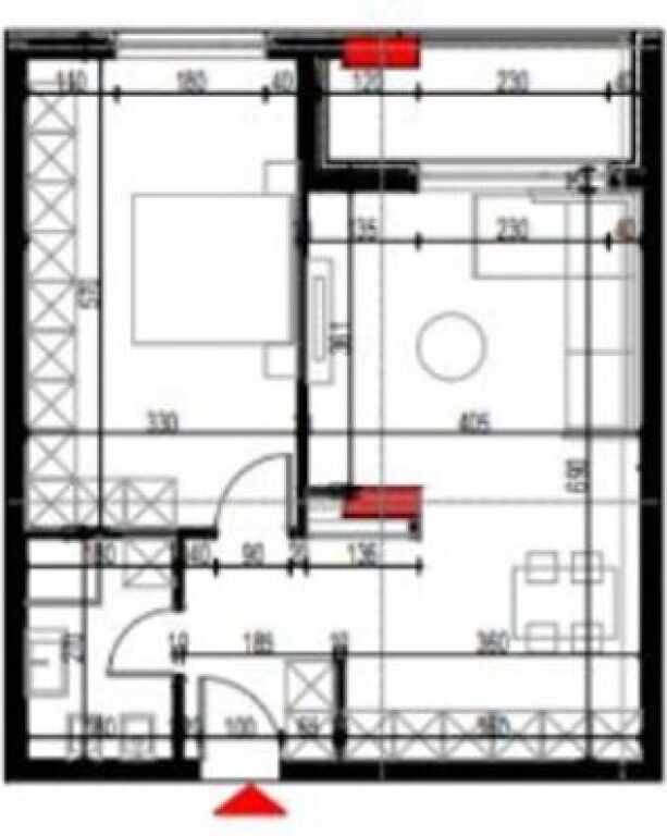 For sale, Apartment 1+1, Platinum Residence 2, Paskuqan