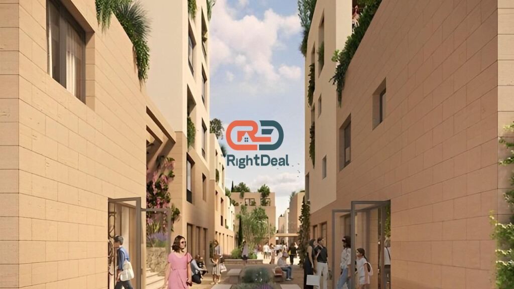 At Village Square Complex, In Dhermi, Super 1+1 Apartment Convertible To 2+1 For Sale!