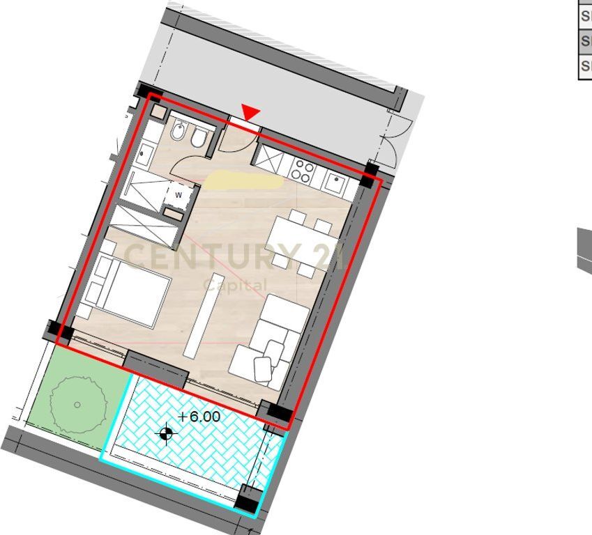 PREMIUM STUDIO APARTMENT WITH SEA VIEW AT FOLIE VILLAGE, JALË!