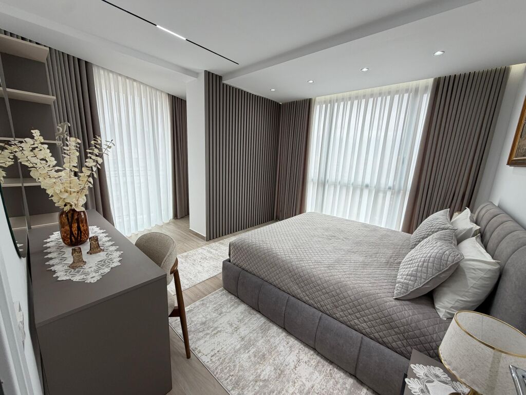 🏙️ Jepet me qira 2+1 – Golden Tower Residence, Mine Peza💶 1,400 € / muaj