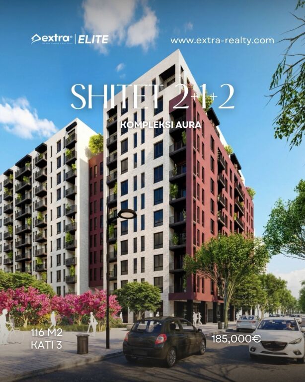 🔥 Vendesi in vendita 2+1+2 🔥Zona: Laprakë – presso il Complesso Aura