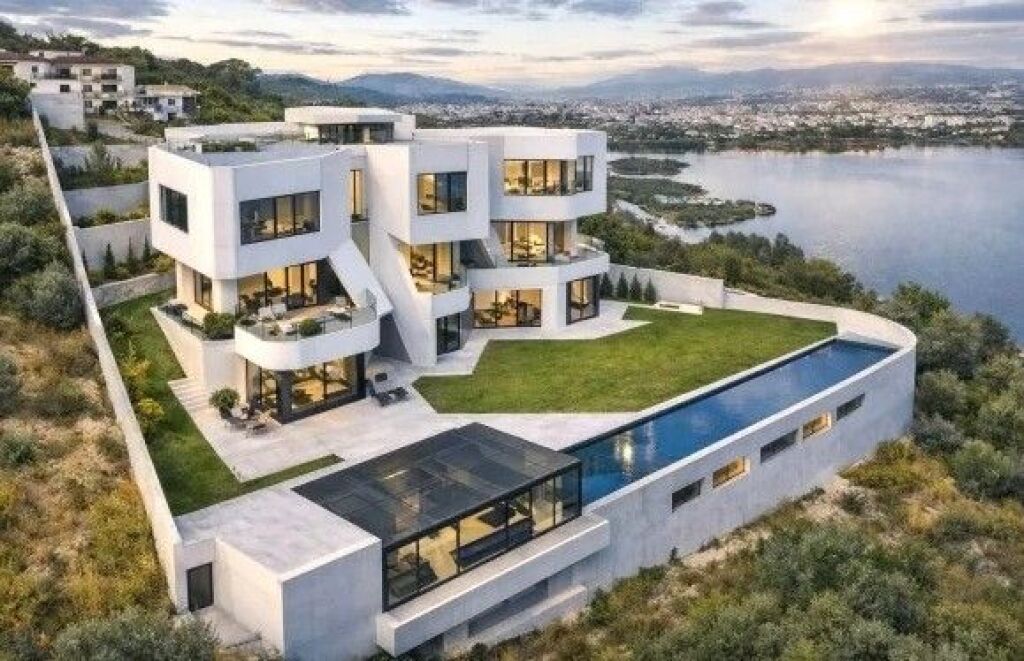 🏛️EXCLUSIVE VILLA FOR SALE ☄️WITH UNIQUE ARCHITECTURE IN TIRANA🔥
