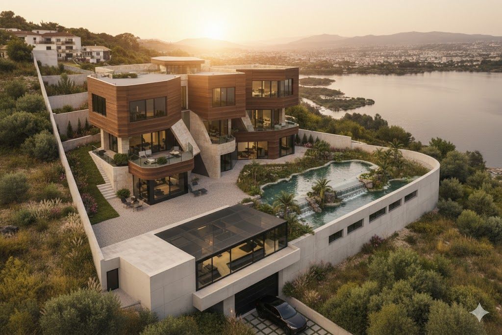 🏛️EXCLUSIVE VILLA FOR SALE ☄️WITH UNIQUE ARCHITECTURE IN TIRANA🔥
