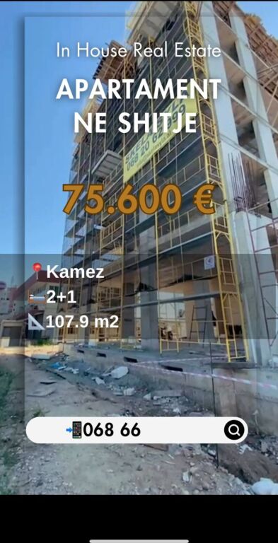 2+1 Kamez 107 m2