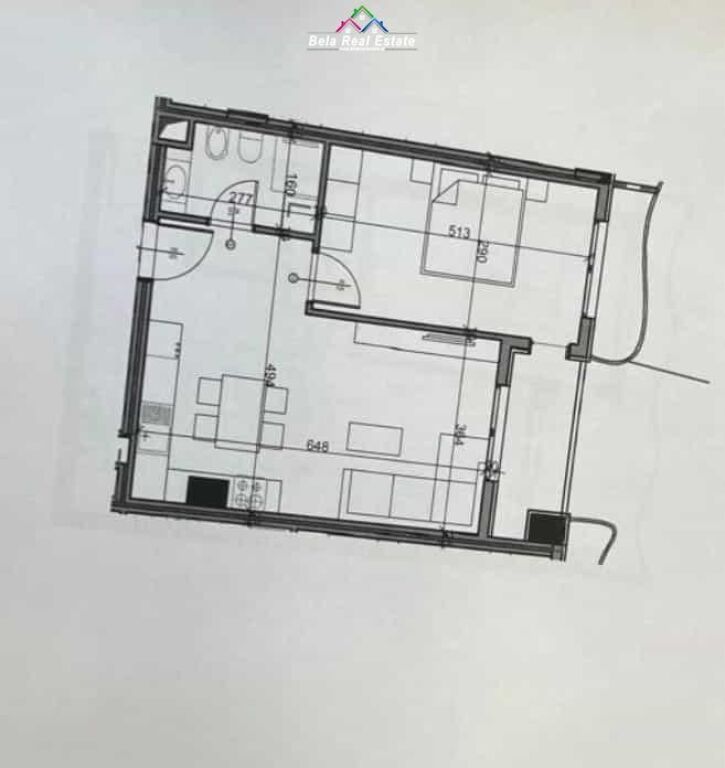 Apartament Ne Shitje 1+1 Ne Paskuqan ( ID B110541) Tirane