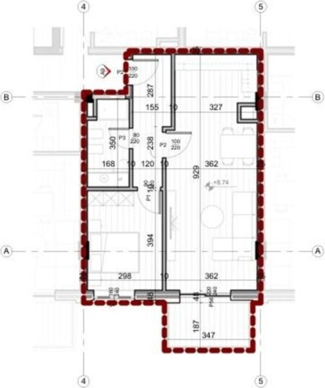 Apartment 1+1 for sale