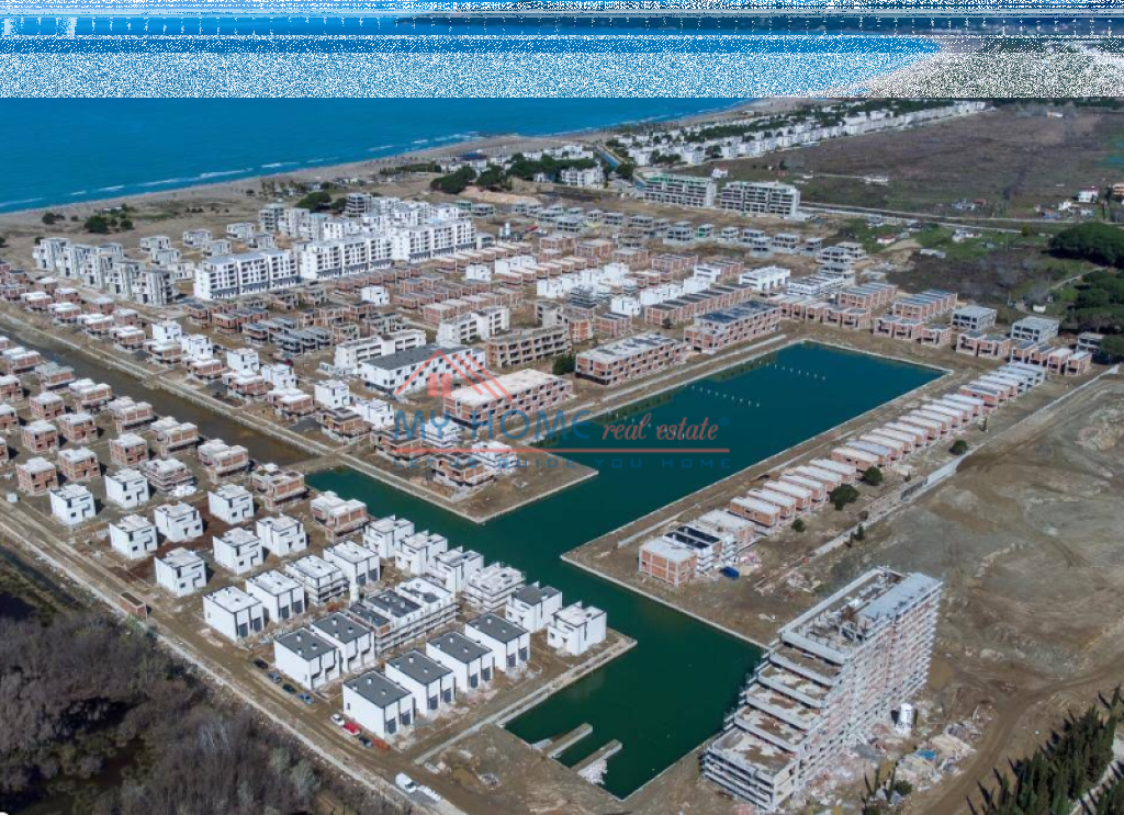 Apartment 1+1+ veranda for Sale at Turquoise Marina Gjiri i Lalzit