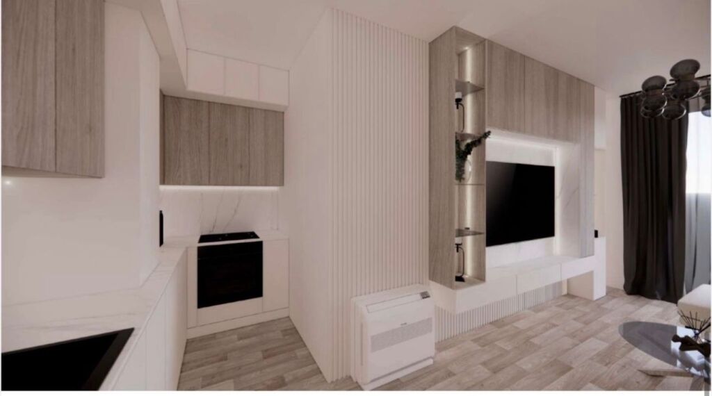 Jepet me qera apartament 1+1 – Aura Residence