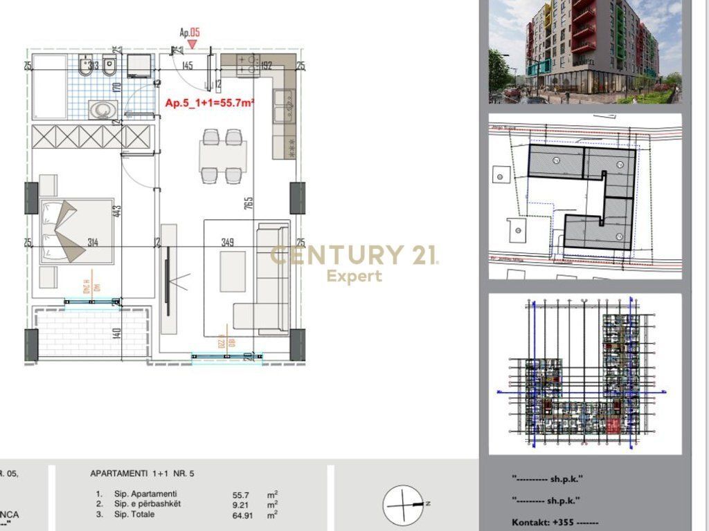 APARTMENT 1+1 FOR SALE, IN PASKUQAN AT COLOR SPLASH