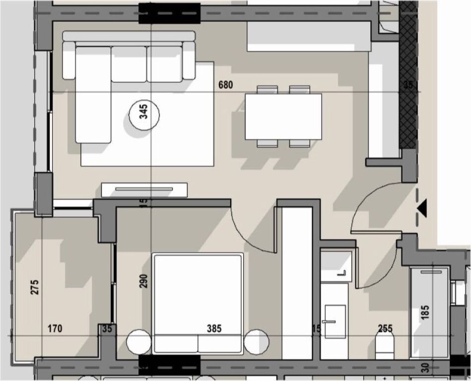 ✨Appartamento 1+1 in Vendita | 📍5 Maji, Complesso Ajka