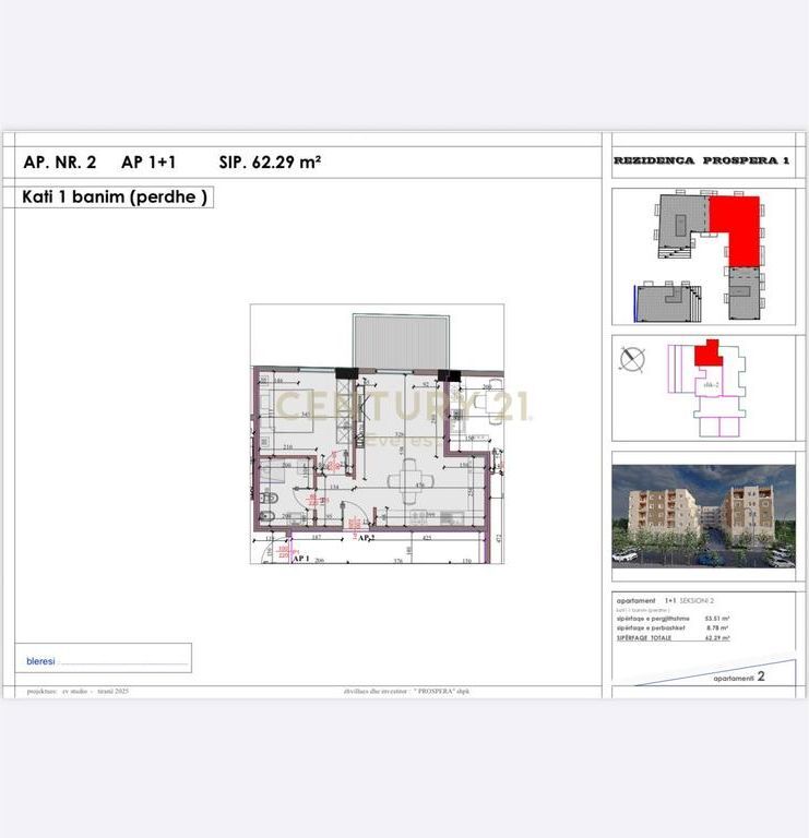 KODRA E LIQENIT COMPLEX IN PASKUQAN, APARTMENT 1+1
