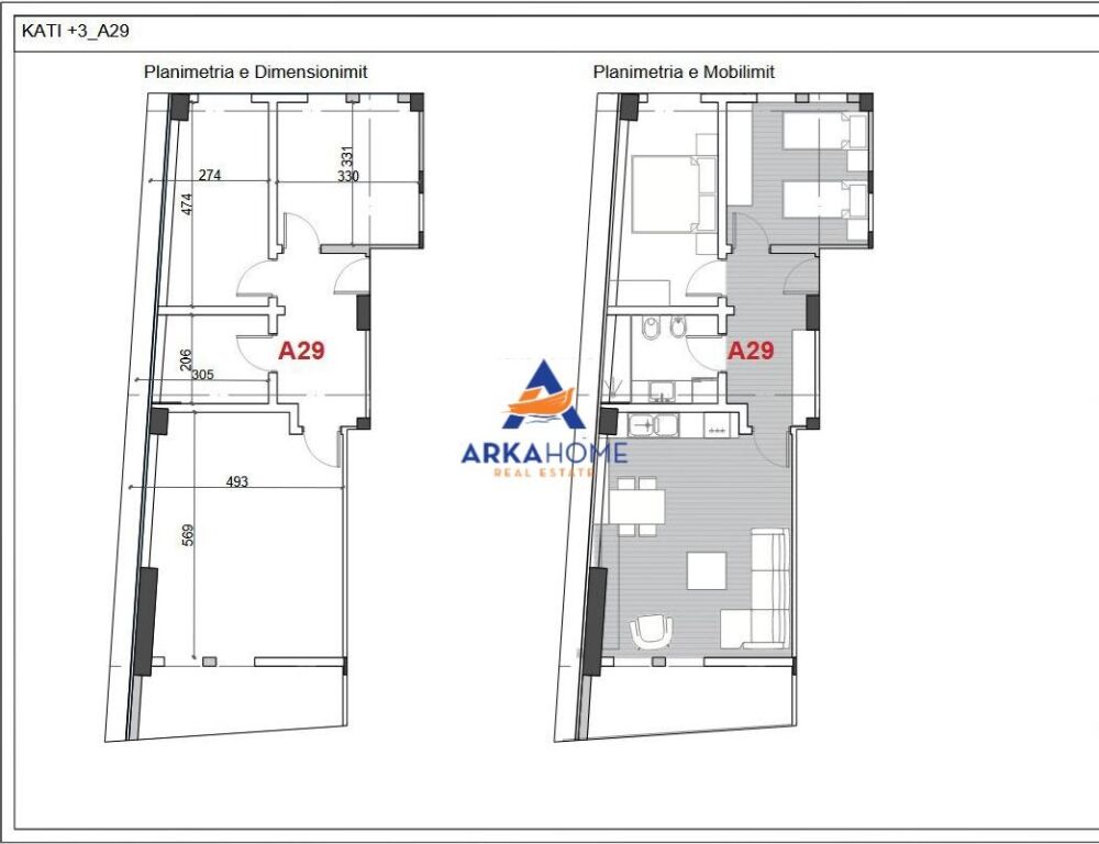 VENDESI APPARTAMENTO 2+1+BALCONE "A POGRADEC" 98.736 EURO