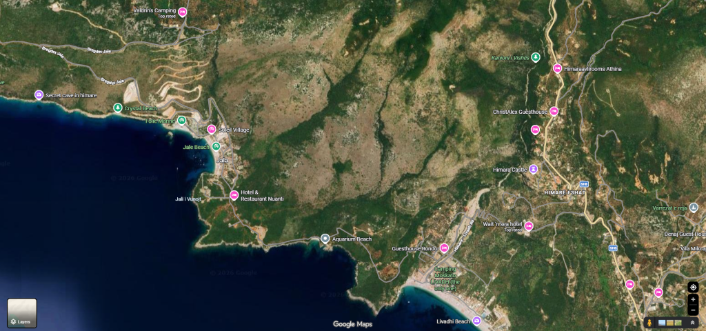 Terreno in Vendita Prima Linea a Jale