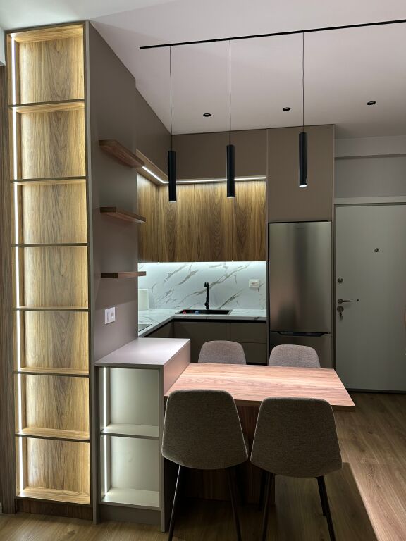 Apartment 1+1 for rent OxA Fresk Residence (Dalip Topi St.) 45,000 Leke