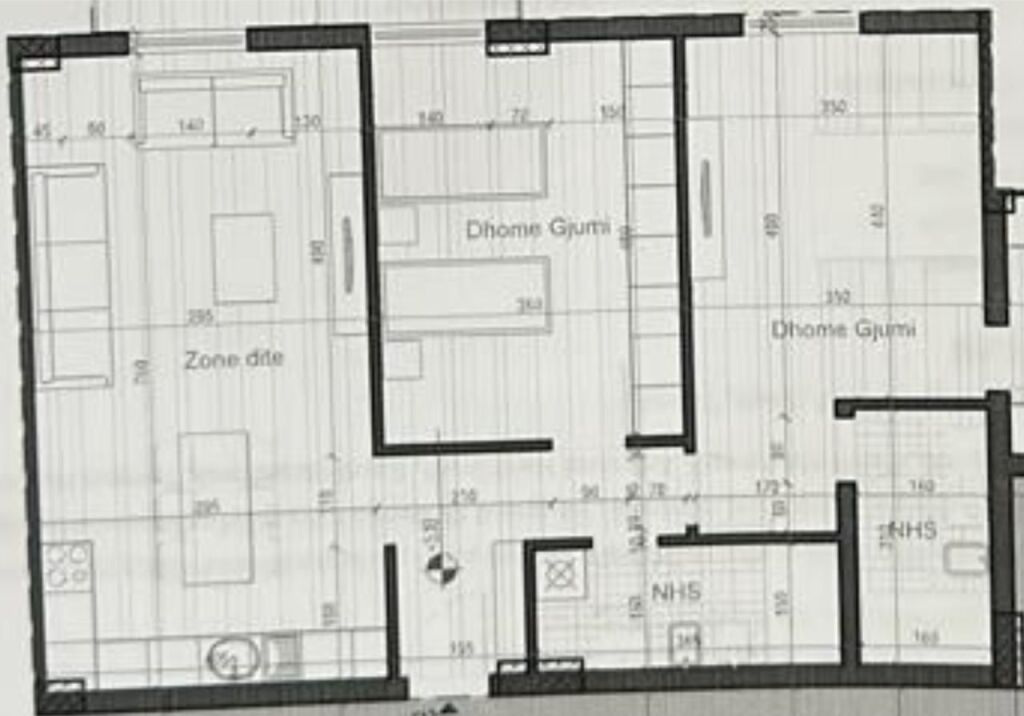 APARTAMENT 2+1+2 PËR SHITJE NË SAUK TË VJETËR TEK REZIDENCA "PORTA TIRANA E RE"!
