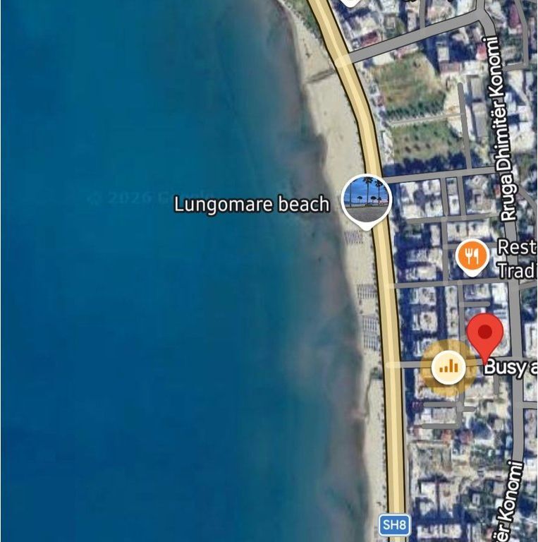 OCCASIONE VENDESI APPARTAMENTO 2+1+2 &amp; VERANDA A VLORE-LUNGOMARE 207.000 €
