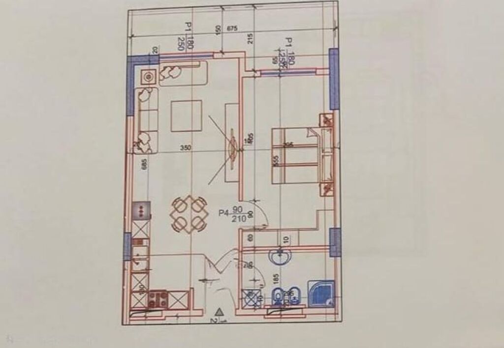 Appartamento 1+1 in Vendita a Paskuqan, Vicino al Grande Anello