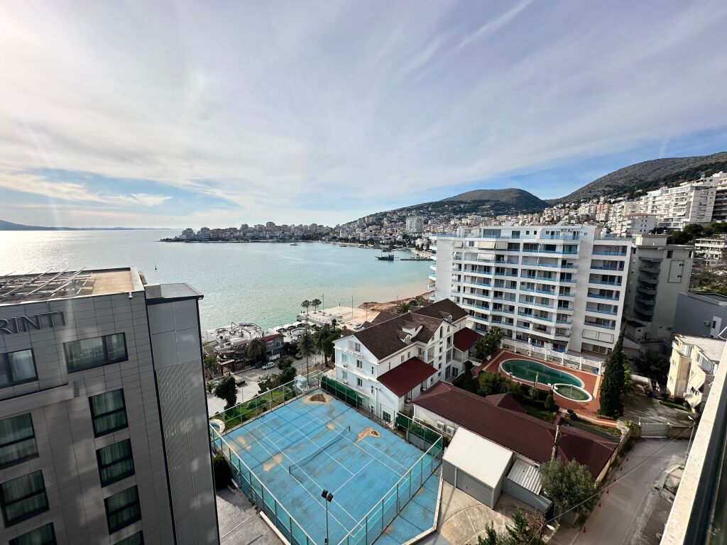 🌊 Apartment with a View of Corfu – Sarandë | First Sea Line |Center of Saranda🇬🇷🇦🇱