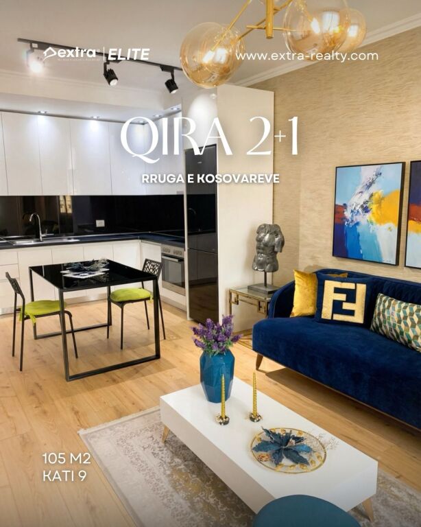 Appartamento 2+1 in affitto Via dei Kosovari, Tirana