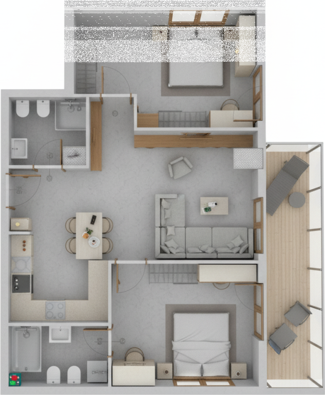 FOR SALE APARTMENT 2+1 ALUNA COMPLEX