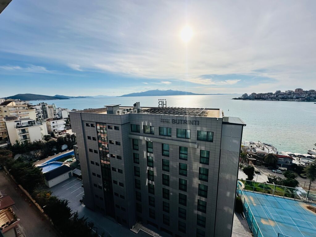 🌊 Apartment with a View of Corfu – Sarandë | First Sea Line |Center of Saranda🇬🇷🇦🇱