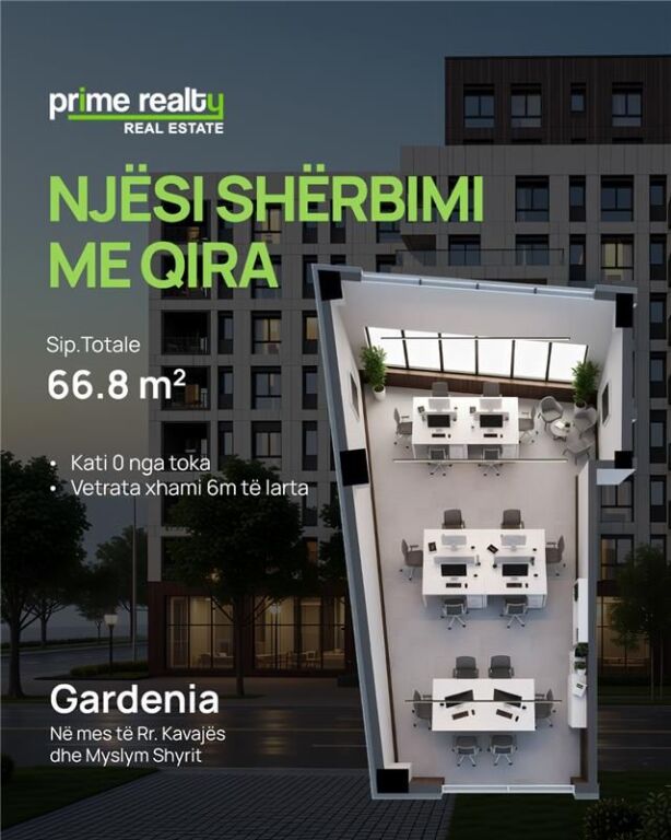 For rent - Service Unit - Gardenia - Myslym Shyri