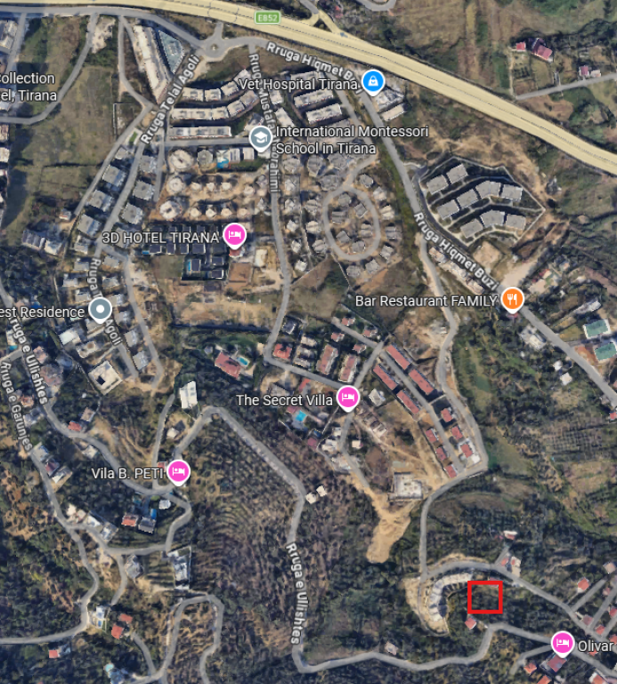 Tokë Ekskluzive 1,050 m² pranë Green Valley (Orion) per shitje