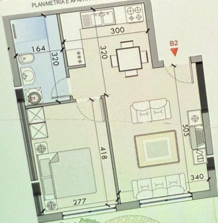 VENDESI APPARTAMENTO 1+1 TEG 132.500 EURO