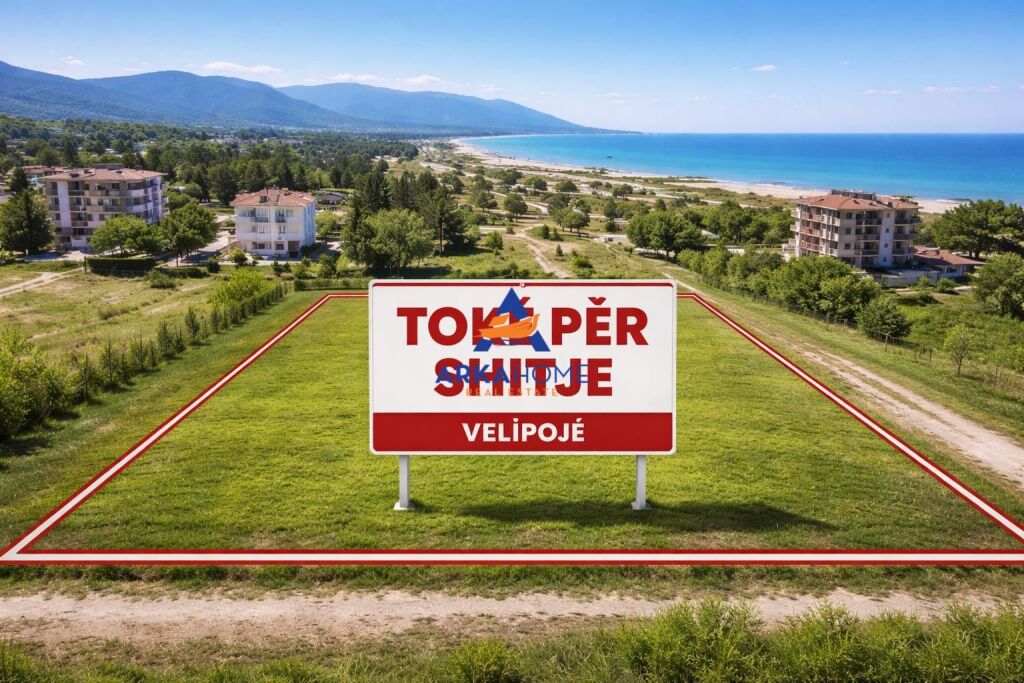 LAND FOR SALE 7000M2 "VELIPOJE BEACH" 35,000,000 LEKE
