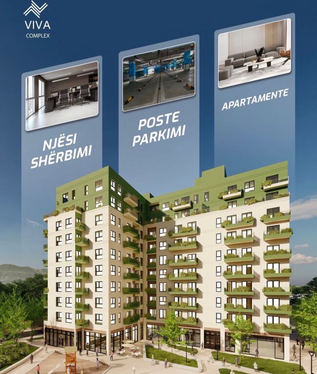 FOR SALE APARTMENT 2+1+2 AND PARKING SPACE VIVA RESIDENCE