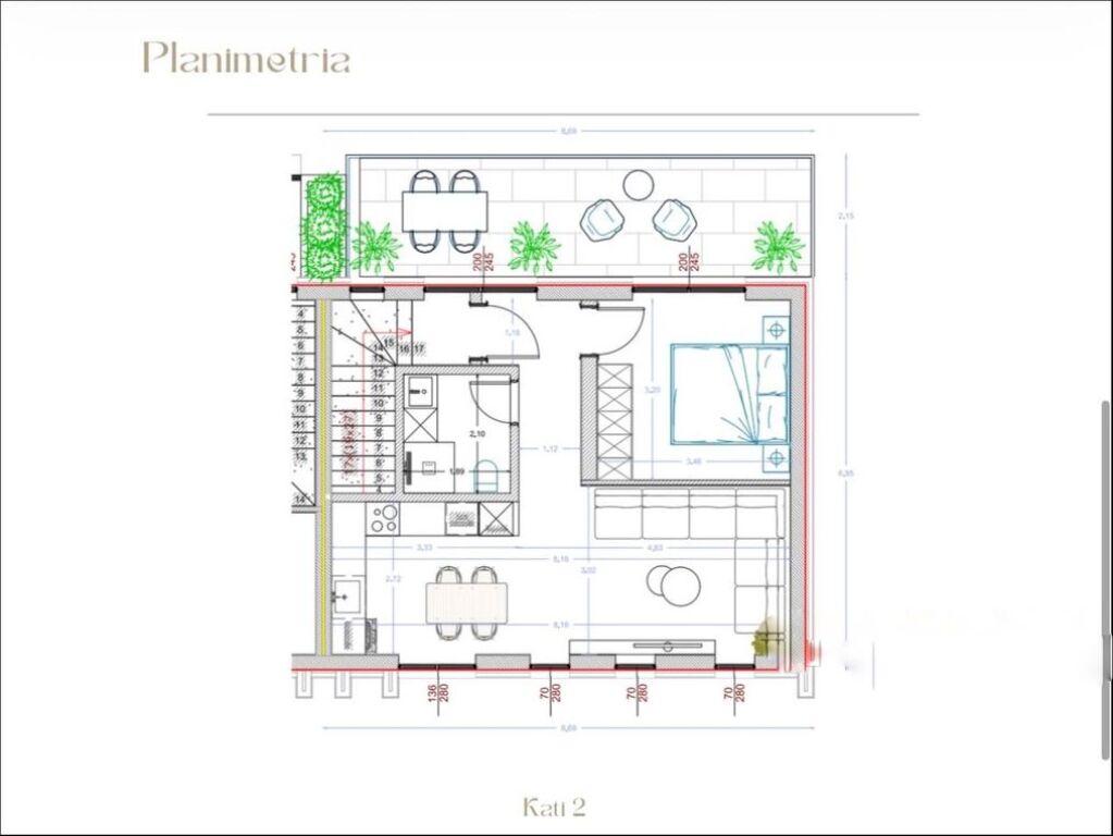 Apartment 1+1 for Sale – West Home Residence, Farkë! 144,900 €