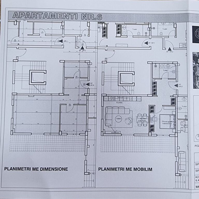 Appartamento 1+1 in Vendita vicino allo Zoo, Tirana