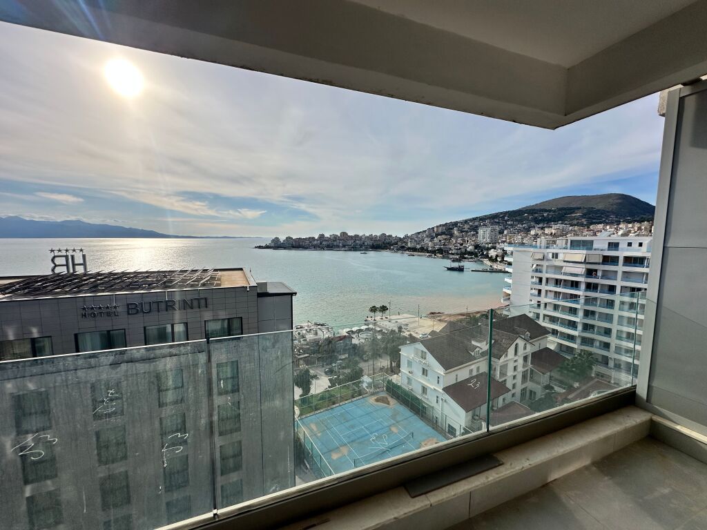 🌊 Apartment with a View of Corfu – Sarandë | First Sea Line |Center of Saranda🇬🇷🇦🇱