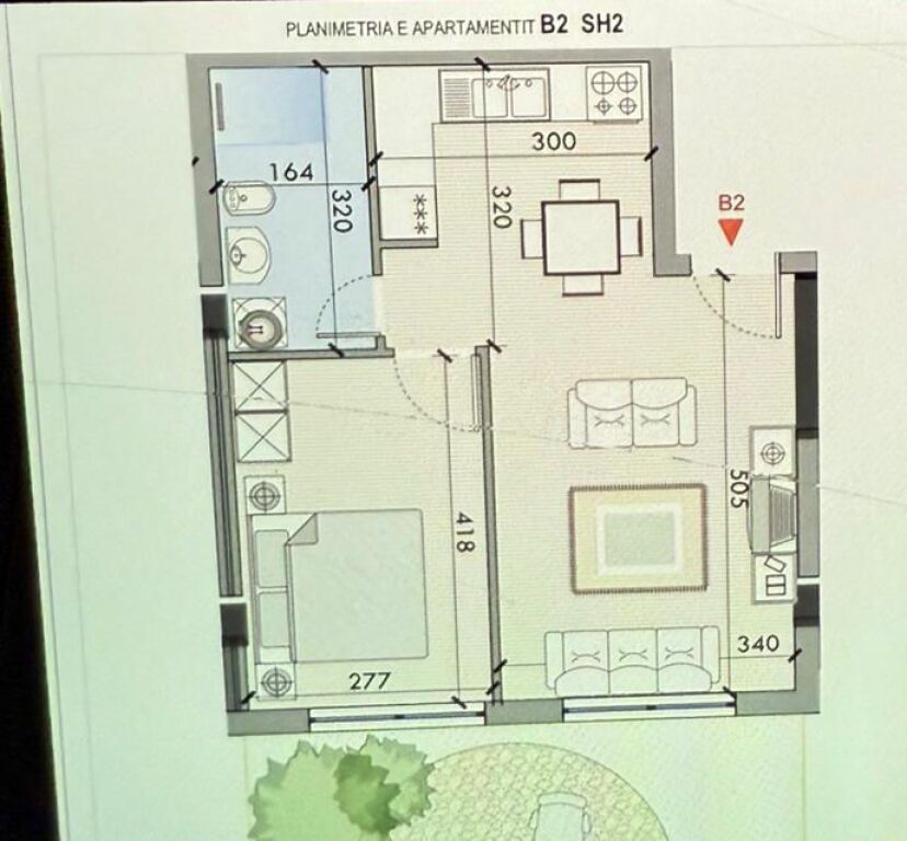 VENDESI APPARTAMENTO 1+1 TEG 132.500 EURO