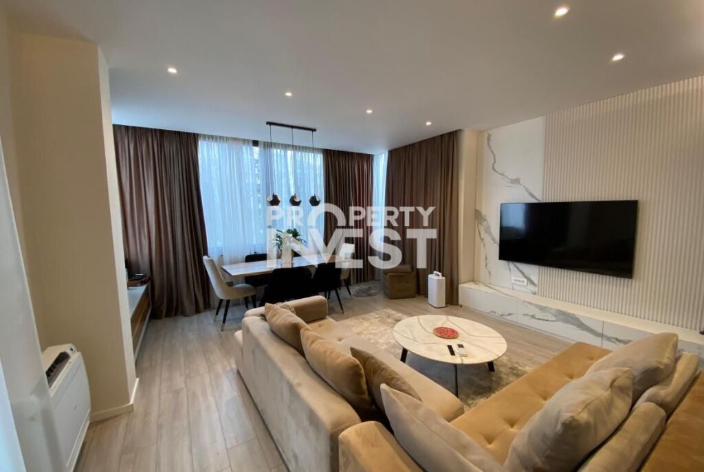 Jepet me qira apartament luksoz 2+1 tek Liqeni Thate, Kopshti Zoologjik, prane Tiku dhe Mato
