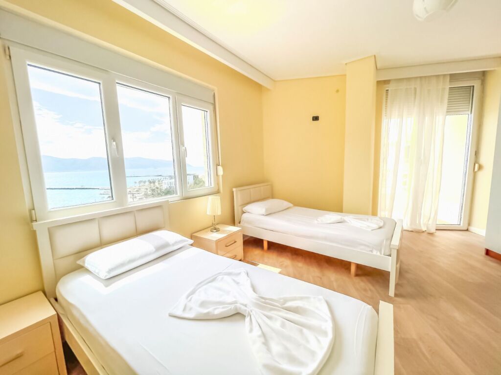 🆕🏡 FOR RENT APARTMENT 2+1+2 BALCONIES IN LUNGOMARE VLORE