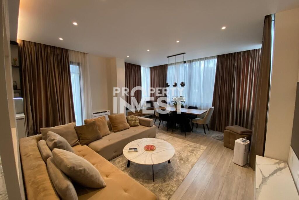 Jepet me qira apartament luksoz 2+1 tek Liqeni Thate, Kopshti Zoologjik, prane Tiku dhe Mato