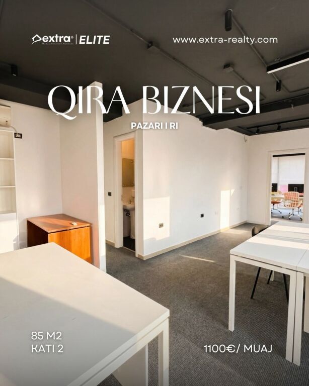 🔥 Office for Rent + Parking Spot 🔥 Pazari i Ri, Tirana