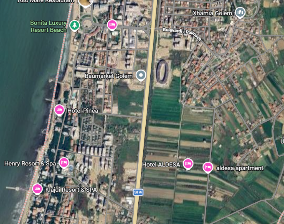 🔥 MEGA DEVELOPMENT OPPORTUNITY IN GOLEM – NEXT TO THE HIGHWAY, 1000 m FROM THE SEA 🔥