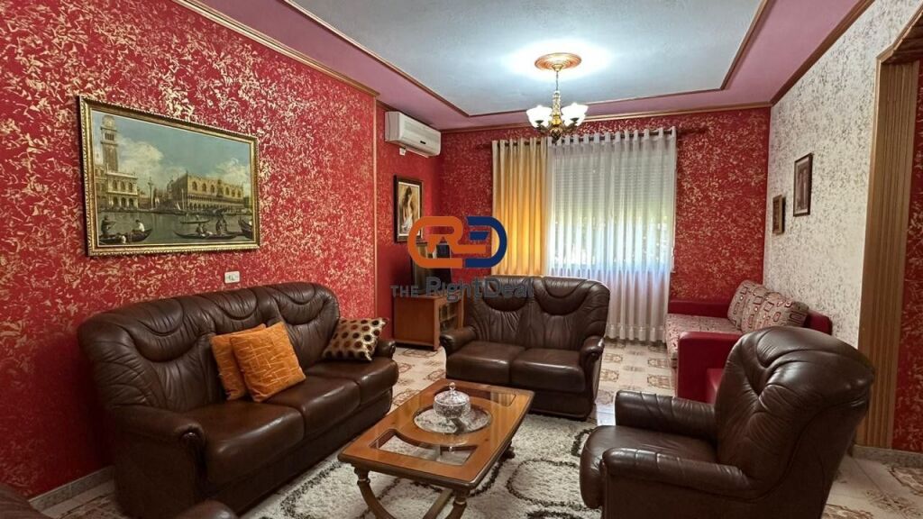At the Former Last Station of New Tirana, a Furnished 3+1 Apartment is for Rent!!