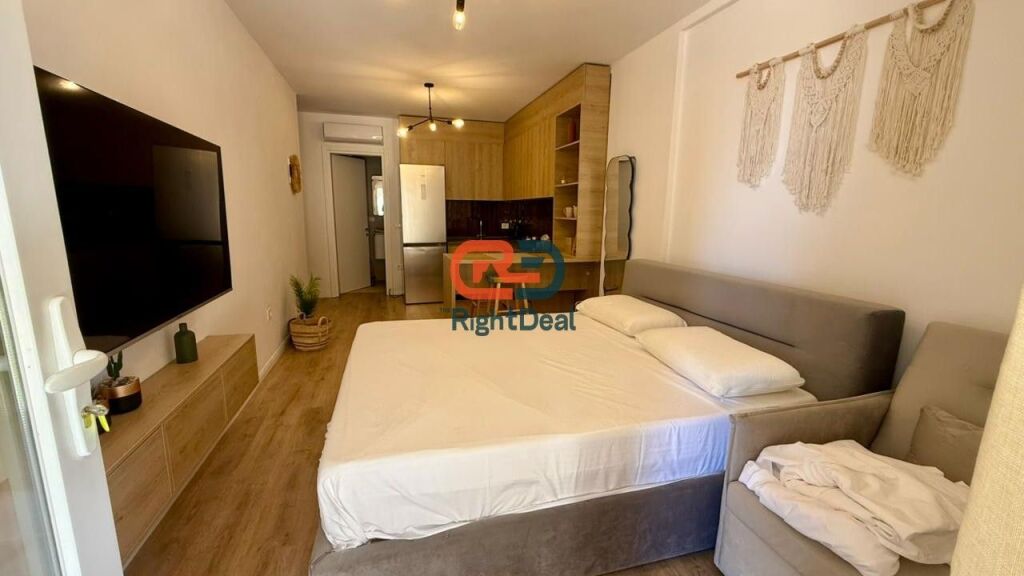 In Dhermi, At Sofo Duni Complex, Studio Apartment Totally Invested, With Parking Space !!